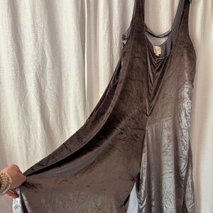 Cute velvet romper